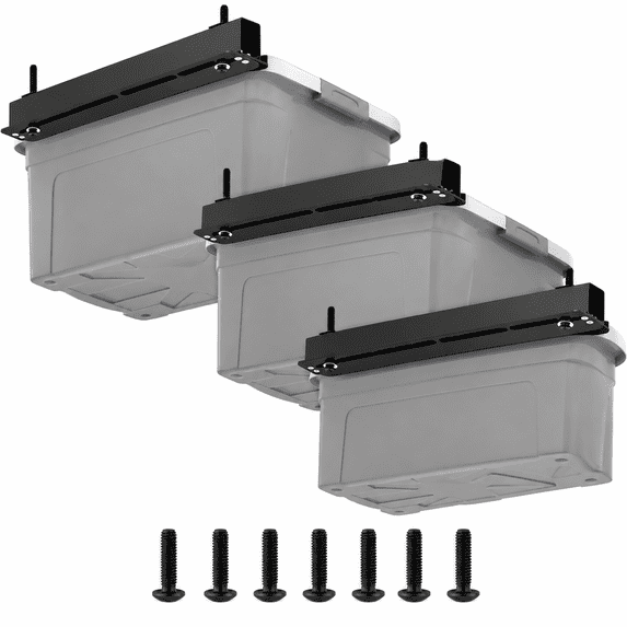 Overhead Storage Bin Rack, Ceiling Racks Garage Storage