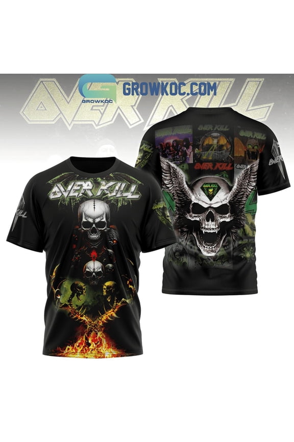Overkill Mean Green Killing Machine Hoodie Shirts