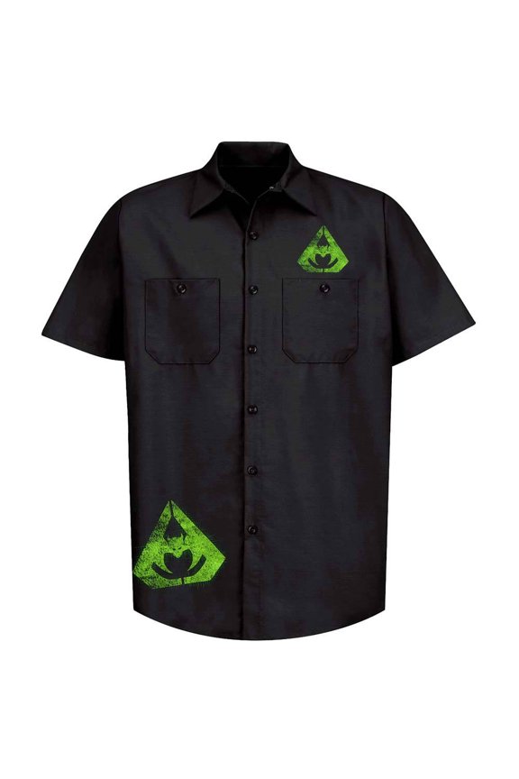 Overkill Tri-Bat Wings Of War Work Shirt