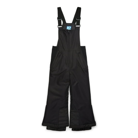 Overland Boys High-Rise Zip-Up Snow Bib, Sizes 4-18