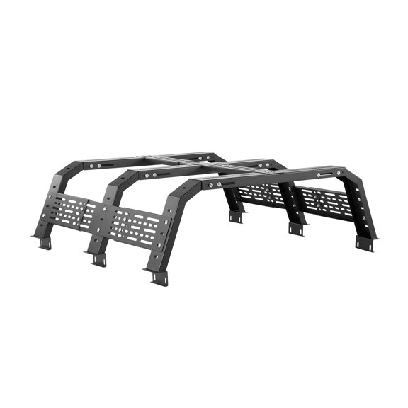 Overland Truck Bed Rack 900 lbs Static Capacity Fit Tacoma/Gladiator JT