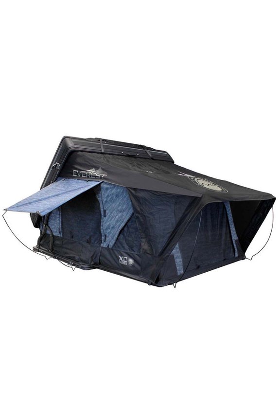 XD Everest 2 - Cantilever Aluminum Roof Top Tent, 2 Person, Grey Body & Black Rainfly