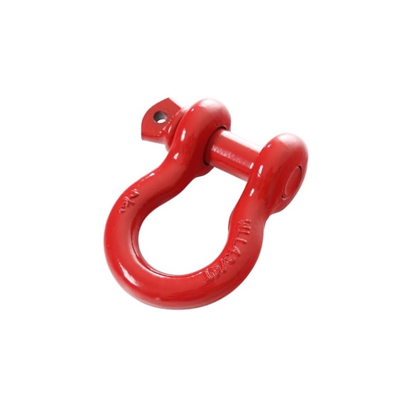 Overland Vehicle Systems 19019904 Recovery Shackle Red