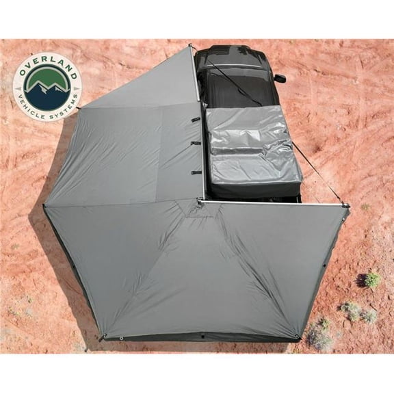 Overland Vehicle Systems 19539907 Nomadic 270 Awning & Wall 1 Kit, Gray