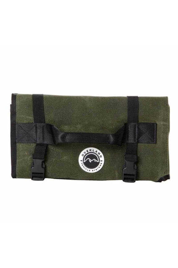 Rolled Bag General Tools With Handle And Straps - #16 Waxed Canvas