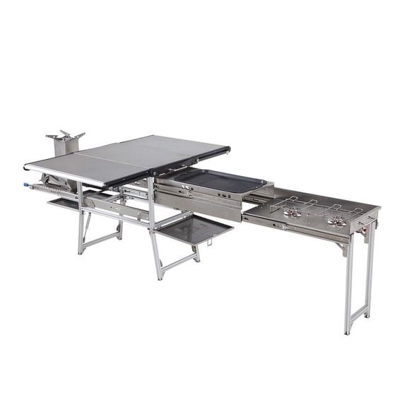 Overland Vehicle Systems 30100001 Komodo Camp Kitchen Dual Grill