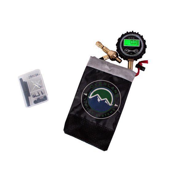 Digital Tire Deflator with Valve Kit & Storage Bag