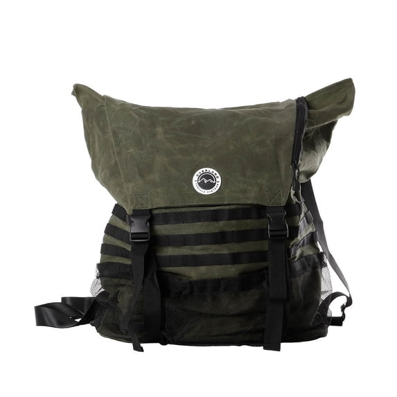Overland Vehicle Systems Extra Large Trash Bag Tire Mount Waxed Canvas