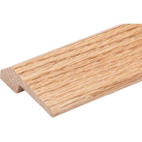 Randall Manufacturing Floor Transition Strip, Red Oak Molding, 3/8"-7/16" Overlap Edging, 36" x 2"