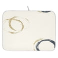 thumbnail image 1 of Overlapping Circles Dish Drying Mat for Kitchen, Quick Drying Absorbent Soft Durable 18 x 24", 1 of 10