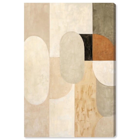 Overlapping Planes II Canvas Geometric Abstract by Art Remedy, Gallery Wrapped, 16 x 24