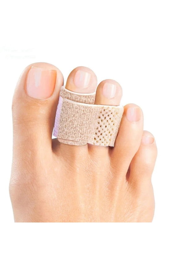 Overlapping Toe Strap for Adults and Kids, Toe Bending Correction Brace, Comfortable Alignment Support for Toes