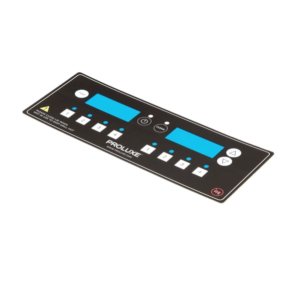 Doughpro Proluxe Overlay-Blue Digital Control Sl1577 (With 1,2,3,4 OSL1577B - Genuine OEM Replacement Part