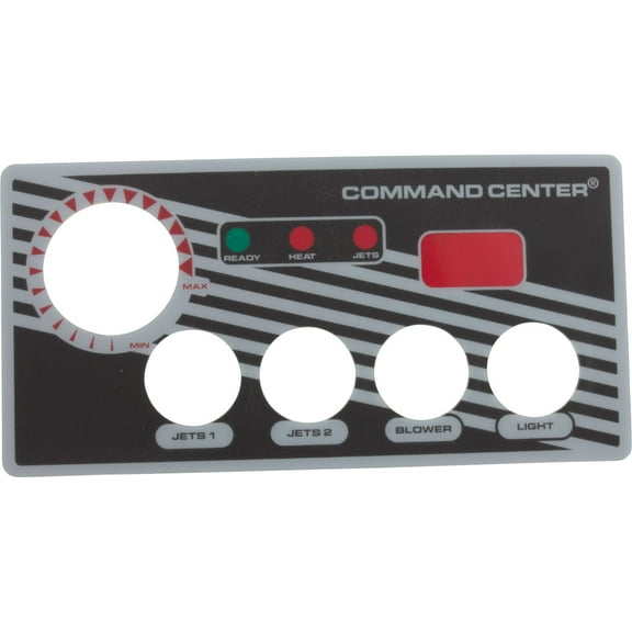 Overlay, Tecmark Digital Command Center, 4 Button