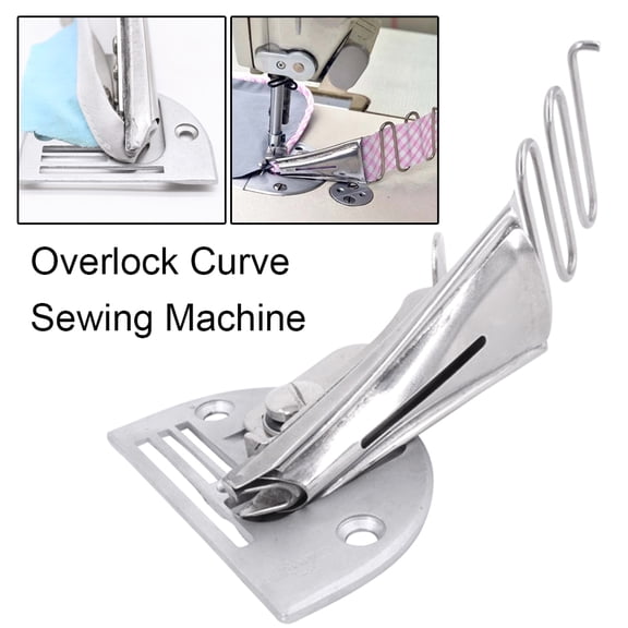 Overlock Curve Edge Bias Binder 16-38mm Lockstitch Hemmer for Sewing Machine