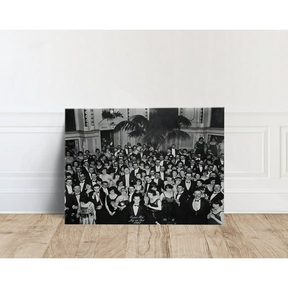 Overlook Hotel The Shining Movie Wall Art Poster - Overlook Hotel Ballroom 1921 - S.Kubrick The Shining Print ,Decor For Living Room Bedroom, 12x18 UNFRAMED