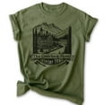 thumbnail image 1 of Overlook Hotel Winter 1980 Shirt, Unisex Women's Men's Horror Movie Classic Film Lover Halloween Gift, Heather Military Green, XX-Large, 1 of 6