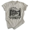 thumbnail image 1 of Overlook Hotel Winter 1980 Shirt, Unisex Women's Men's Horror Movie Classic Film Lover Halloween Gift, Light Silk Gray, Medium, 1 of 6