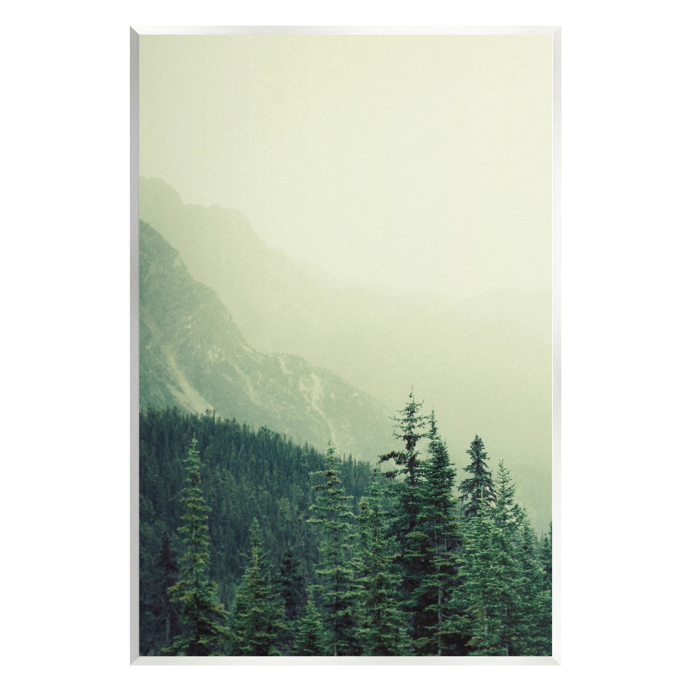 Overlooking Mountains Nature Landscape Photograph Unframed Art Print Wall Art