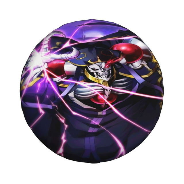 Overlord Anime Spare tire cover wheels protect General Purpose Trailer