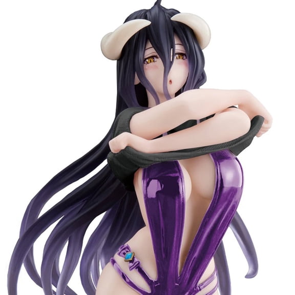 Overlord IV Albedo T-Shirt Swimsuit Coreful Statue, Not Mint