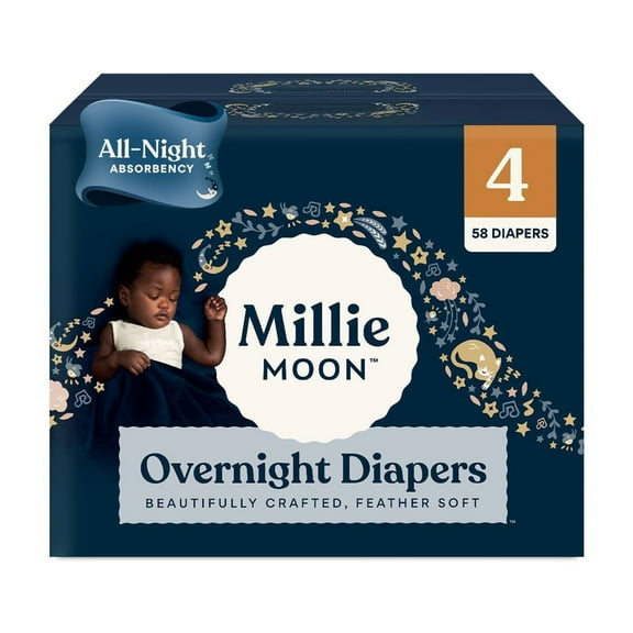 Overnight Diapers - Size 4 - 58ct