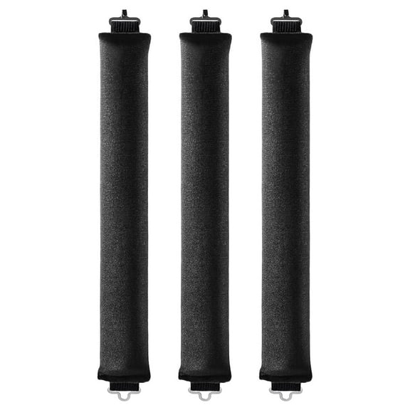 Overnight Heatless Rods Curls Blowout - 4 Pcs Hair Curlers to Sleep In, Velvet Hair Rollers with Satin Hair Scarf