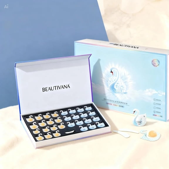 Beautivana Overnight Hydrating Capsule Sleep Mask, Spa-Inspired Skincare for Hydration and Smooth, Refreshed-Looking Skin