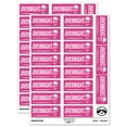 thumbnail image 1 of Overnight Mail Service Expedited Running Person Sticker Set - Hot Pink - Gloss Finish - 2.00" Large, 1 of 7