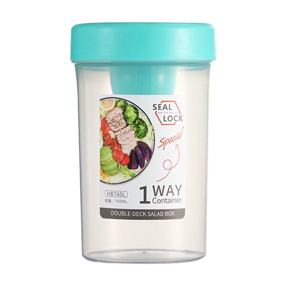 Overnight Oats Containers with Lids and Spoons,Leak-Proof Portable Salad Cup Yogurt Cereal Shaker for Meal Prep,Reusable Breakfast Cups D D