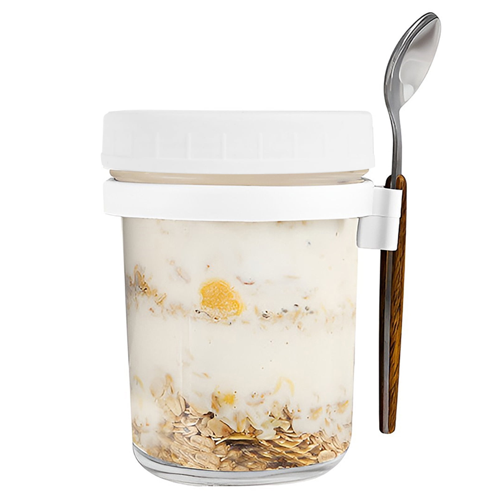 Bocal Overnight Oat, Avec Sa Cuillère En Bois