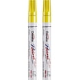 thumbnail image 1 of Overseas Paint Marker Permanent Markers - Oil Based, Mediuml Point, Yellow, 2 Count, 1 of 7