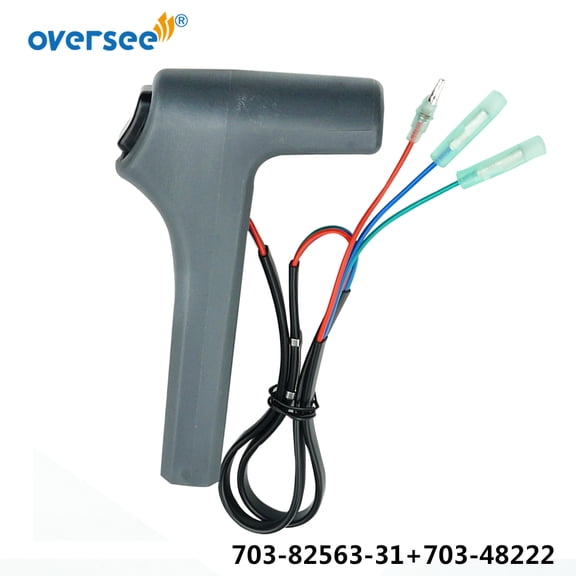 Oversee 703-82563-31 +703-48222 Trim Tilt Switch Assy For YAMAHA Outboard Motor New Version Control Box 703-82563