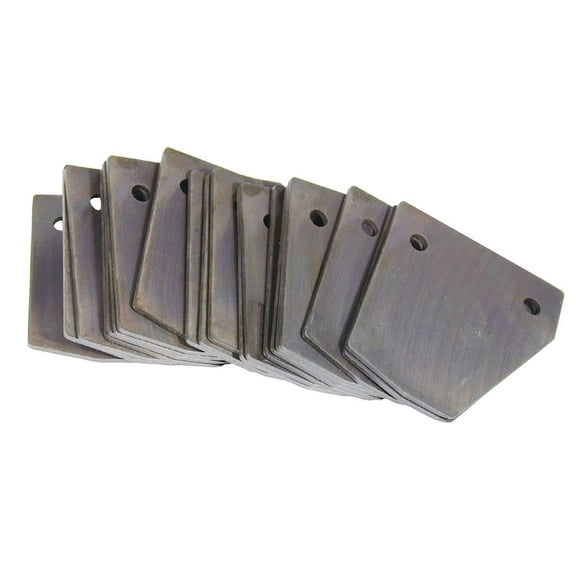 Overseeder Blade Set 20 Blades Compatible with Billy Goat 350147 CR550HC OS550H OS551H PR550H PR550HT PR550HV Bluebird P18 S22 539005970 Turfco LS20 LS22 661319