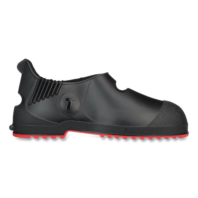 Overshoes, Plain Toe, PVC, 5 1/2 in Height, Pull On Closure, Cleated ...