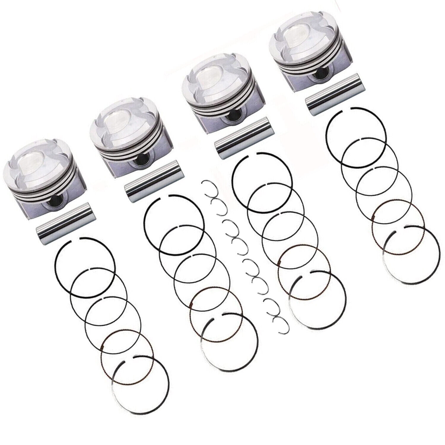 Oversize +0.50MM Piston Ring & Pistons Set For 2014-2019 HYUNDAI KIA 2.0L New