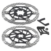 Oversize 250mm Front Rear Brake Discs Rotors + Adapters for Talaria Sting Bike with RST