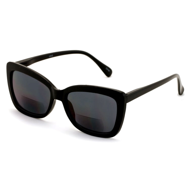 Polarized Bi-Focal Reading Sunglasses Butterfly Frame Lightweight 2 Pairs Women Bifocal Sunglasses Rhinestones Outdoor UV  main image 4