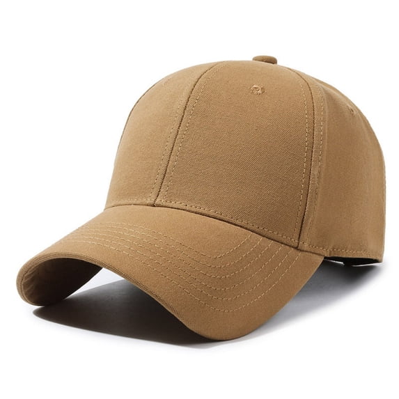 Oversize Baseball Cap for Women Men Solid Color Adjustable Workouts Baseball Hat Visors Outdoor Sport Cap Sun Hat Beach Cap Women's Big Head Cap Adjustable Dad Cap