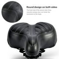 thumbnail image 1 of Oversize Bike Saddle Bicycle Seat Air Cushion Pad Comfort Wide Soft Gel Cruiser, 1 of 7