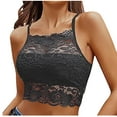 thumbnail image 1 of Oversize Bras for Women No Underwire Fashion Solid Color Lace Wrapped Chest And Backless-thin Bra With Padding Breathable Underwear Daily Bra, 1 of 4
