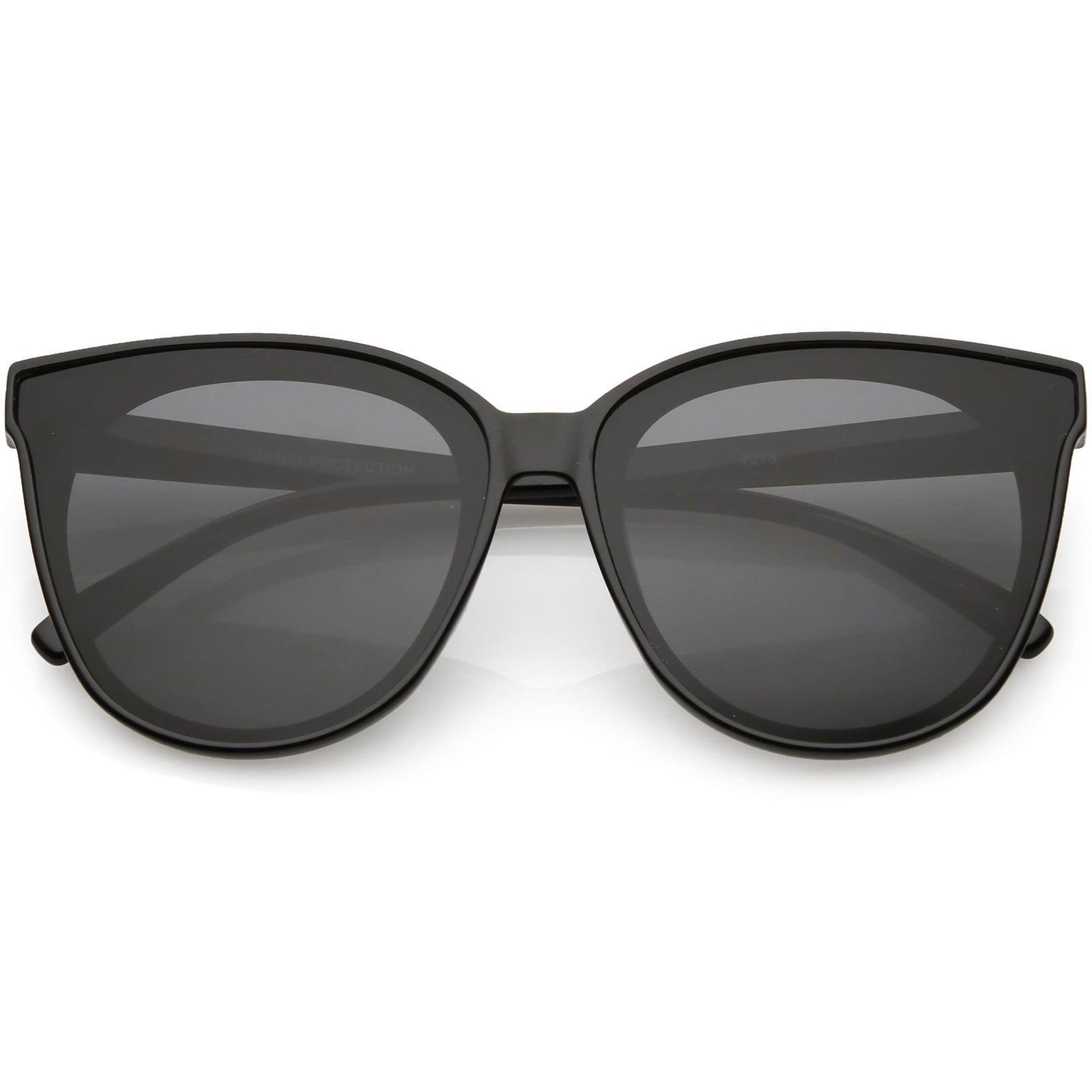 Stylish Black Cat-Eye Sunglasses Metal Frame Dark Lense BRAND NEW 100% UV Tint Amazon.com: MERRY main image 4
