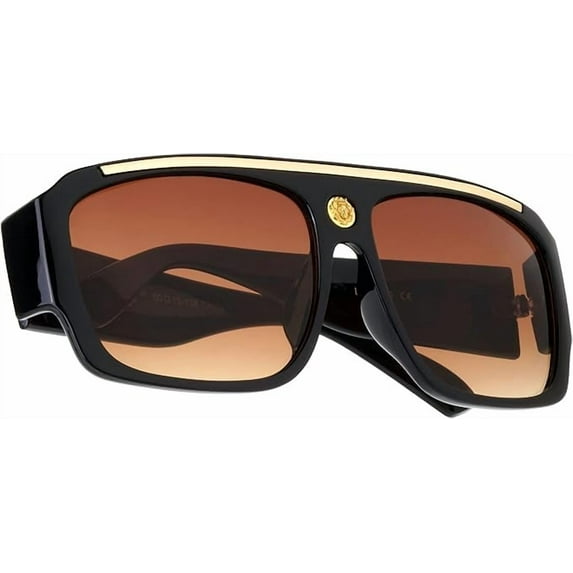 Oversize Fashion Design Men Square Sunglasses Shades Hip Hop