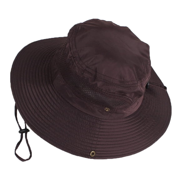 Oversize Fishing Sun Hat,Breathable Quick Dry Boonie Hats with Strap