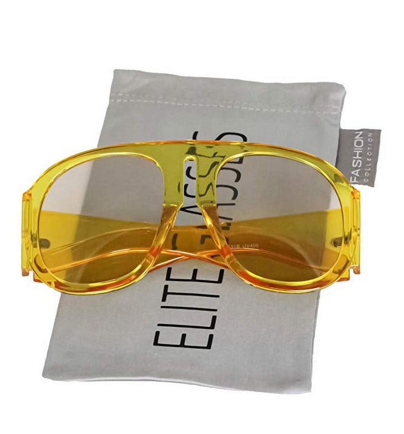 Oversize Goggle Frame Sunglasses Gradient Lens Vintage Women Fashion Shades - image 1 of 4