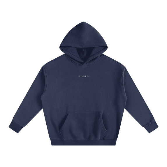 Oversize Ivory Fleece Hoodie