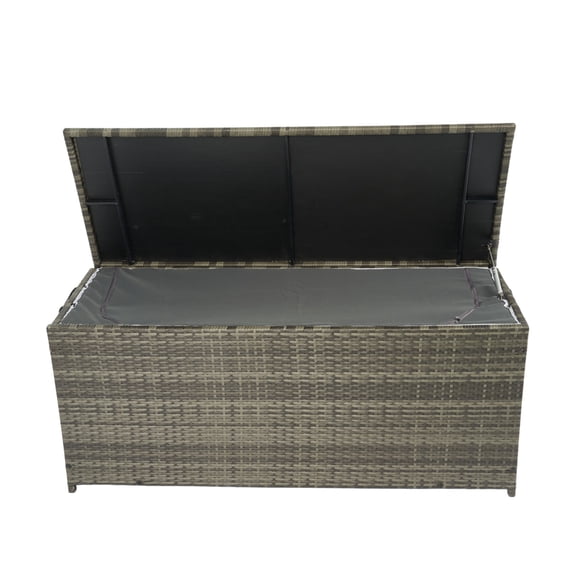 Oversize Storage | Deck, Garden, and Yard Storage | Safe for Kids with Smooth Hinges