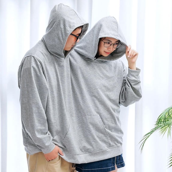 Oversize Two Person Hoodie Matching Couple Hooded Sweatshirt for Dates Parties Unisex for Couples