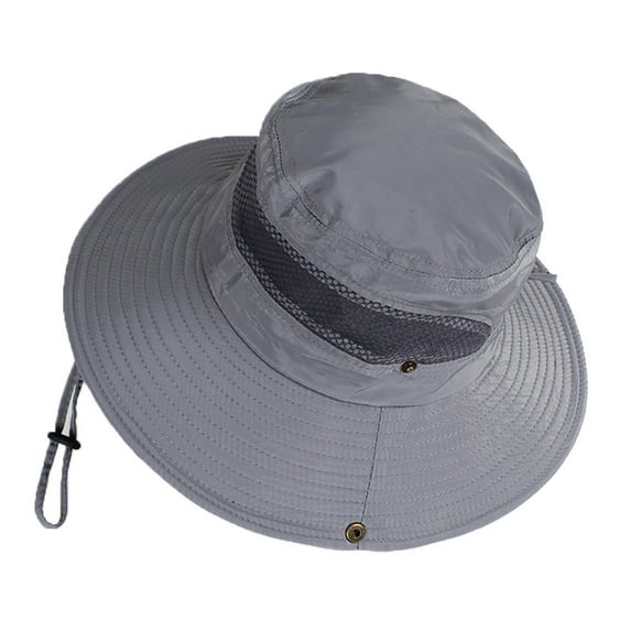 Oversize UV Fishing Sun Hat,Breathable Quick Dry Boonie Hats,Adjustable Cooling Hats with Strap