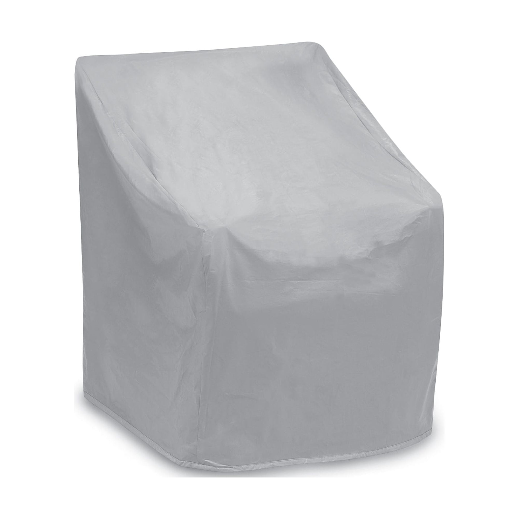 Gray Weatherproof Vinyl Oversized Wicker Chair Cover